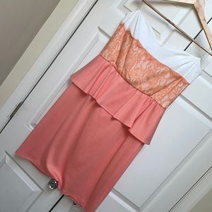 Peplum dress